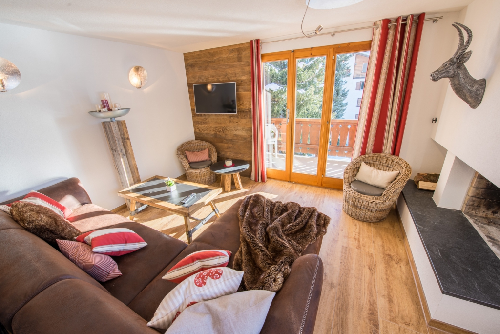 Wohnung Hauser in der Casa Palius in Breil/Brigels.