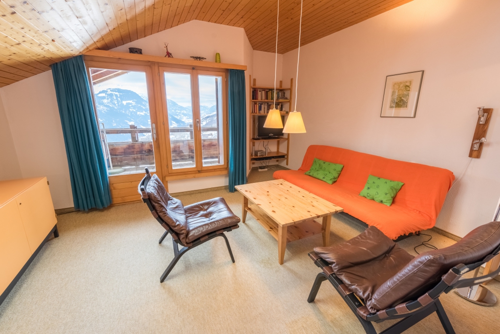 Wohnzimmer der Wohnung Schmitt